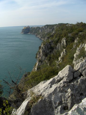 Rilkeweg Blick aufs Meer