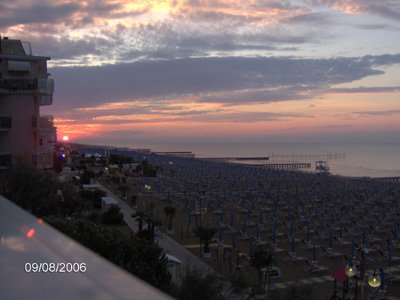 Sonnenuntergang in Caorle